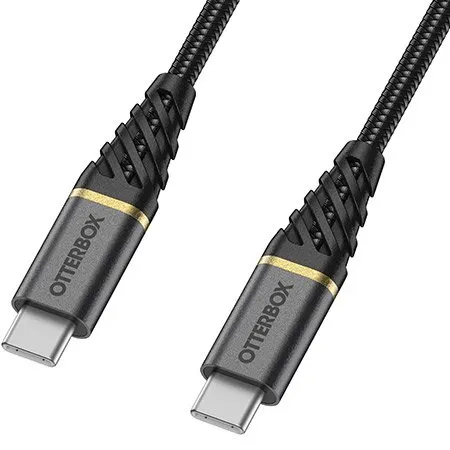 OtterBox Premium Fast Charge Cable USB-C 2m Black