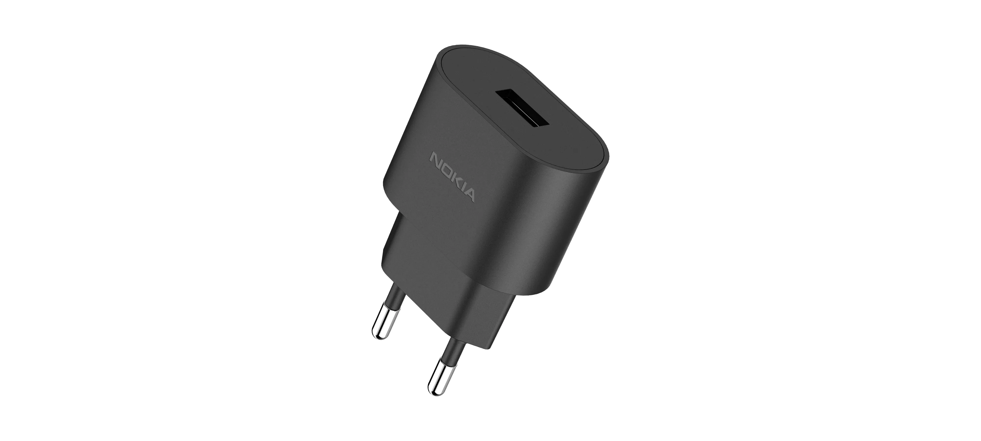 Nokia Fast Charger 18W Adapter USB-A - Zwart