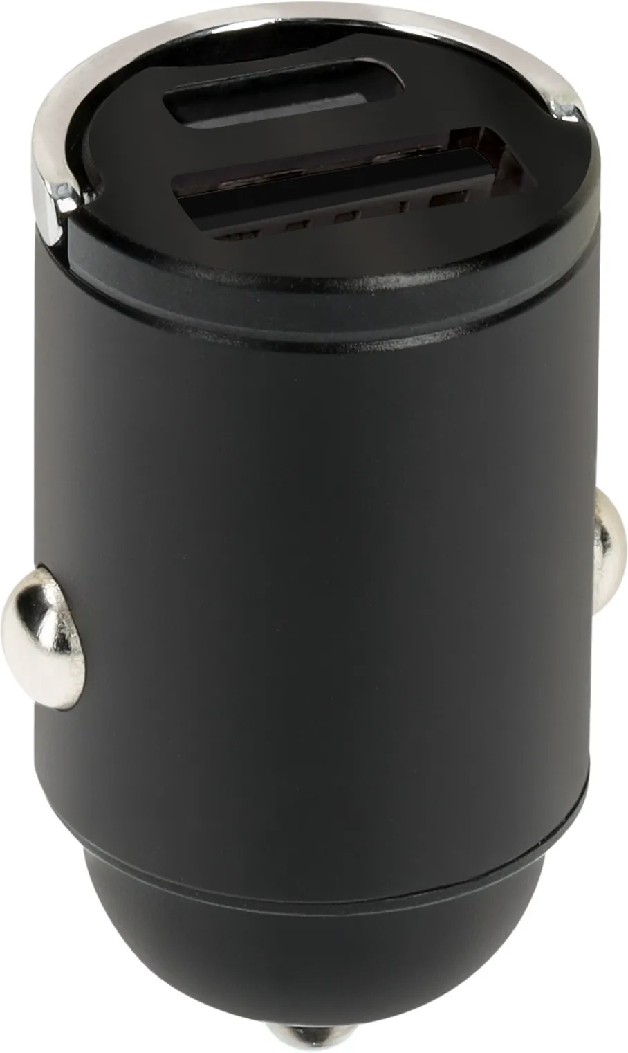 Mobiparts Car Charger 2-port 30W USB-A + USB-C Black